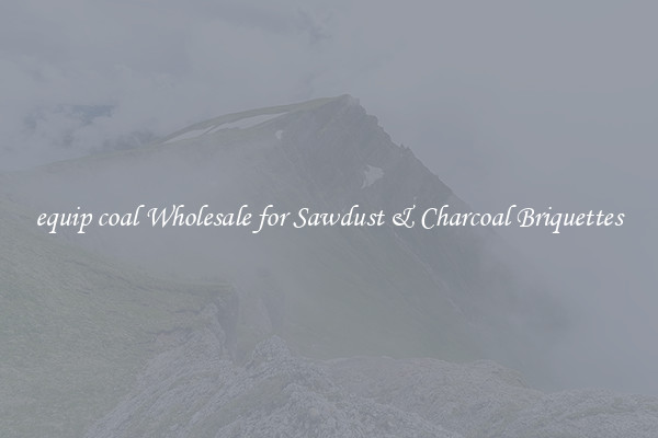  equip coal Wholesale for Sawdust & Charcoal Briquettes 