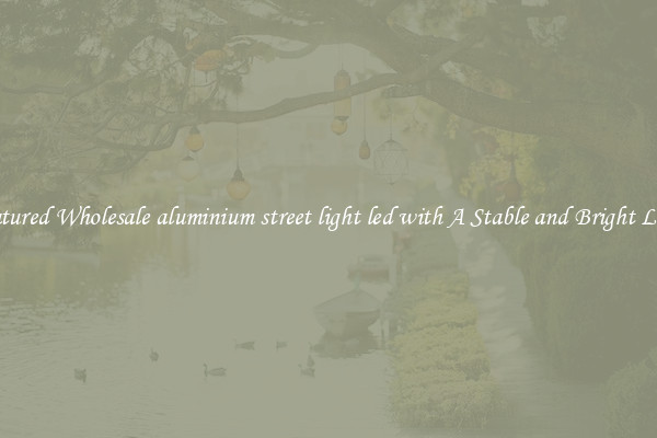 Featured Wholesale aluminium street light led with A Stable and Bright Light
