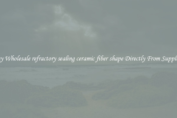 Buy Wholesale refractory sealing ceramic fiber shape Directly From Suppliers