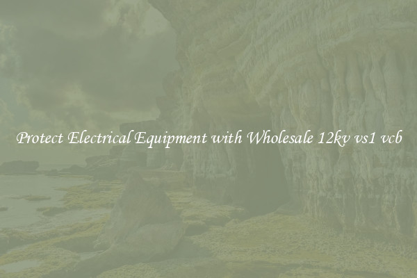 Protect Electrical Equipment with Wholesale 12kv vs1 vcb